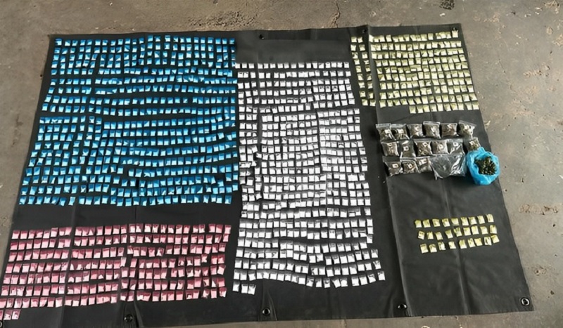 300 dosis de narcóticos, SSP Michoacán, GN