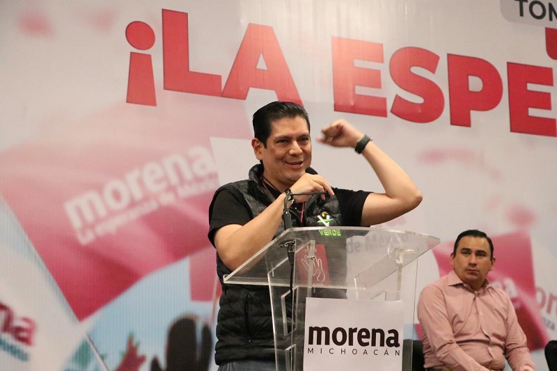 PVEM Michoacán, Claudia Sheinbaum, Apoyo