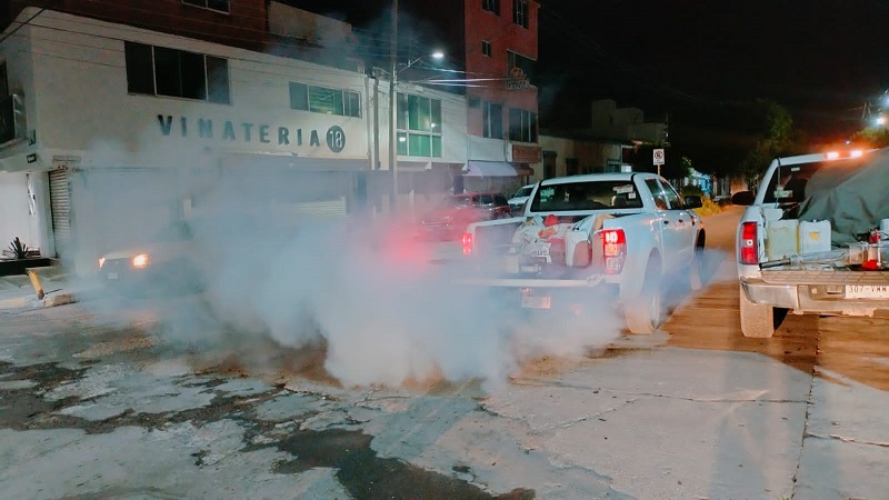 operativo contra el dengue, SSM Michoacán