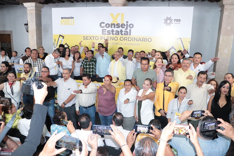PRD Michoacán, Acuerdos, Dirigencias