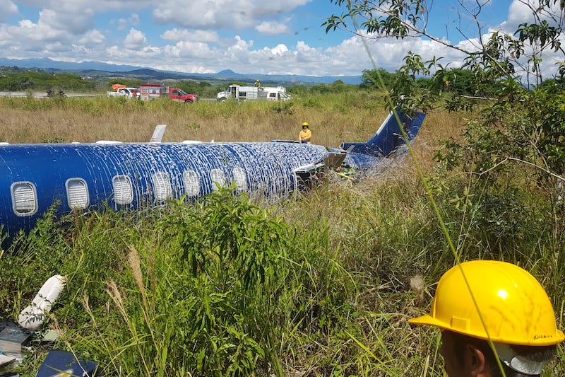 Jet privado de Alfredo Anaya Gudiño, accidente