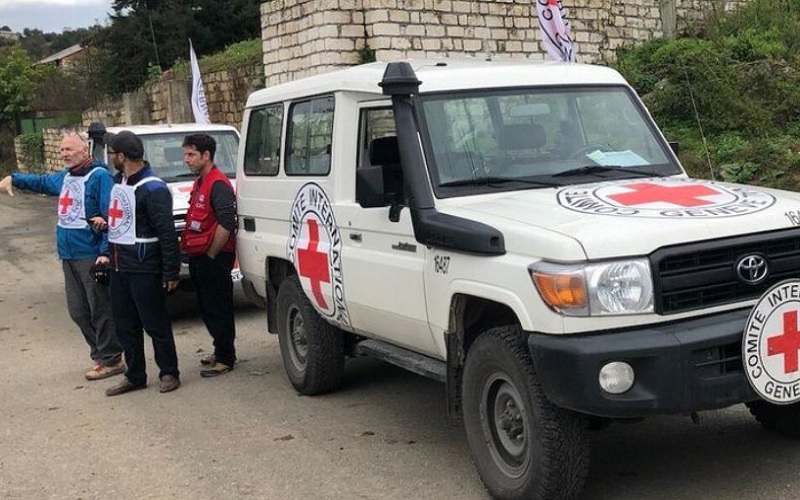 Cruz Roja, Gaza, Israel