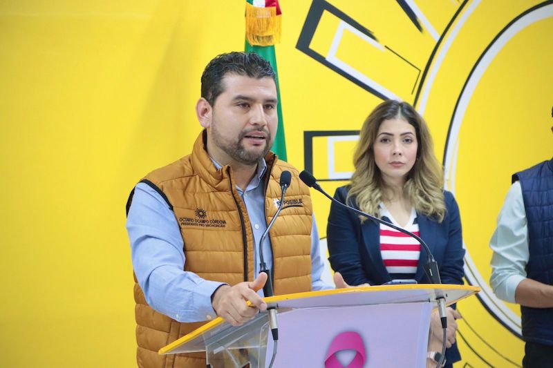 Octavio Ocampo, Brissa Arroyo, PRD