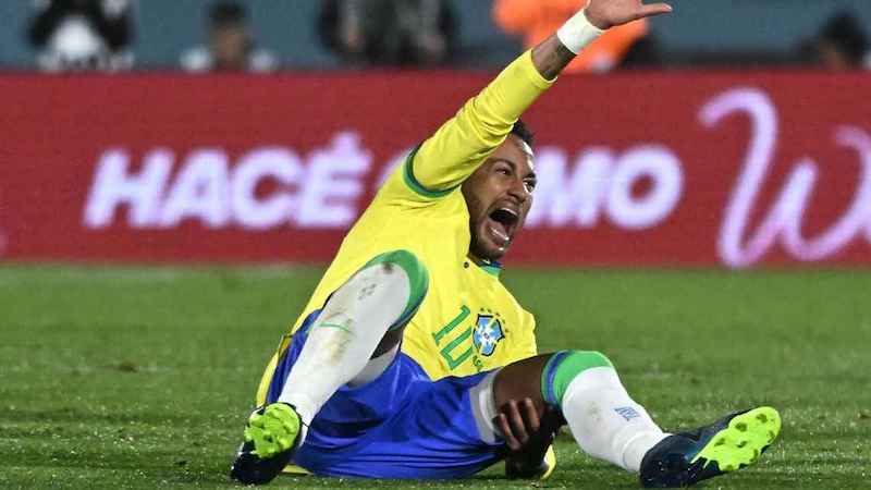 Neymar, lesionado