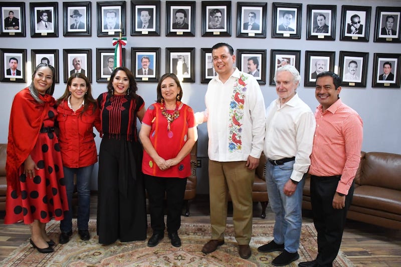 Memo Valencia, Xóchitl Gálvez, PRI Michoacán