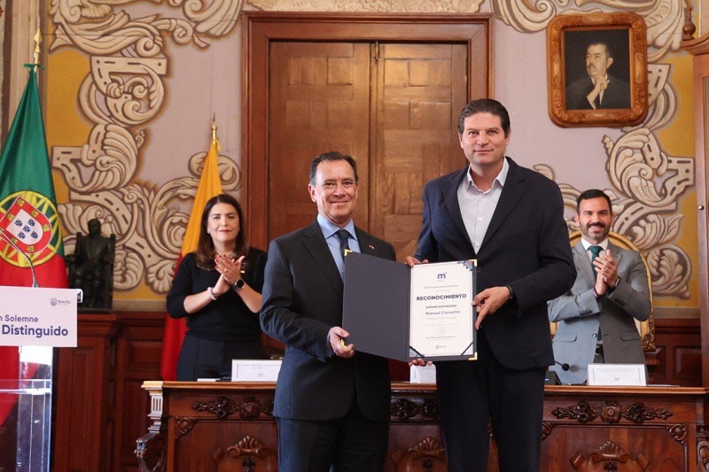 Ayuntamiento de Morelia, Portugal, Embajada de Portugal, Felicitaciónes