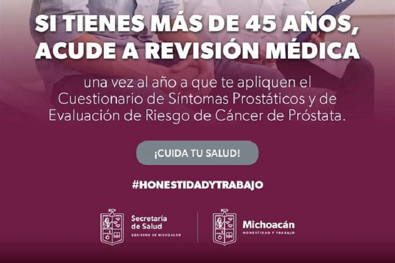 SSM Michoacán, Cáncer de próstata