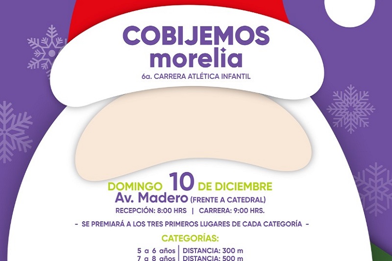 Cobijemos Morelia 2023, DIF, Carrera atlética