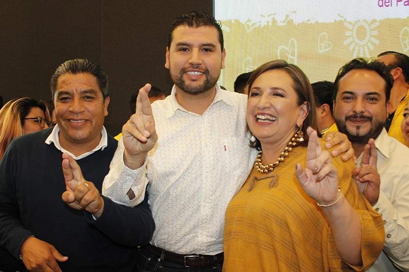 Xóchitl Gálvez, Registro, PRD Michoacán