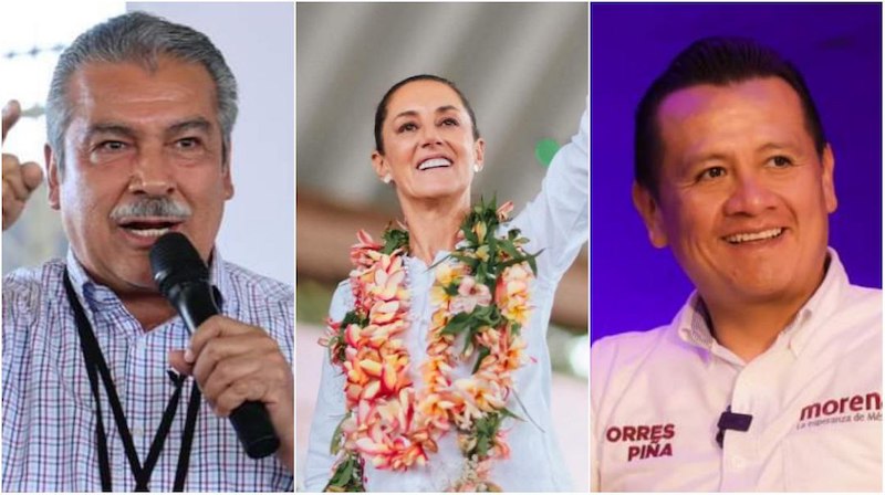 Los Suspirantes, Raúl Morón, Claudia Sheinbaum, Carlos Torres Piña