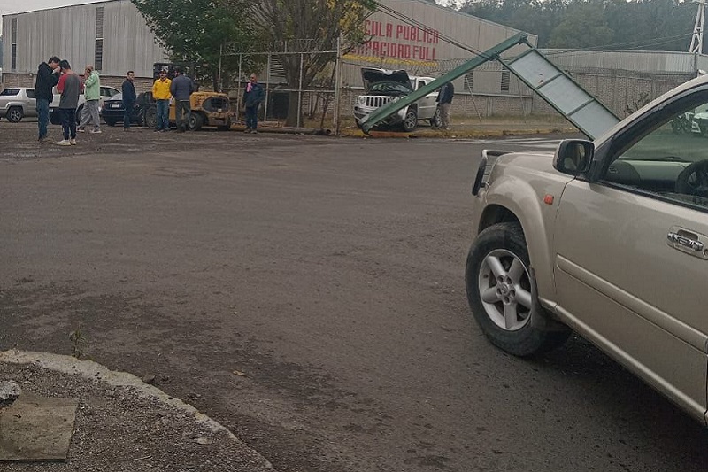 Choque en Morelia