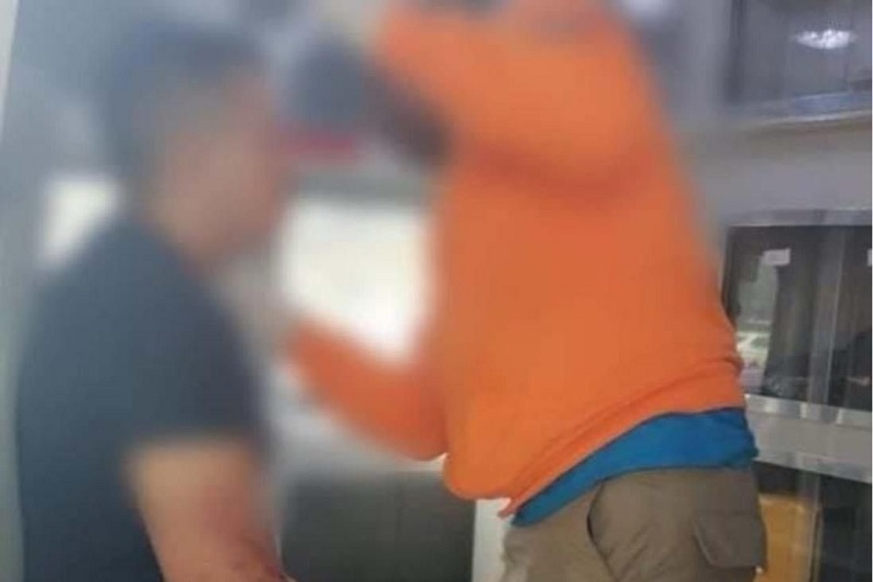 Policía herido, Morelia, Asalto