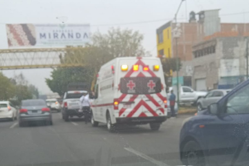 Accidente de motocicleta, Morelia,