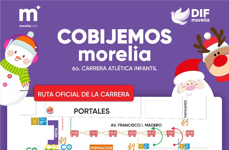 Cobijemos Morelia, Carrera Atlética Infantil