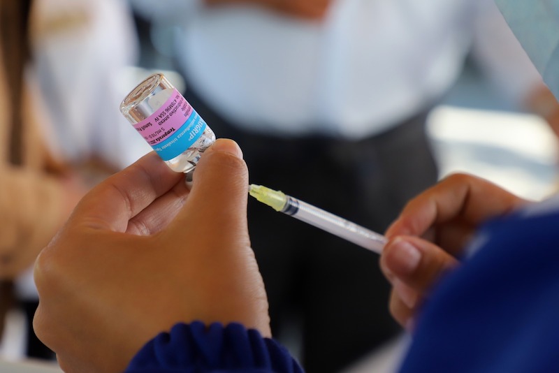 Vacunación, influenza