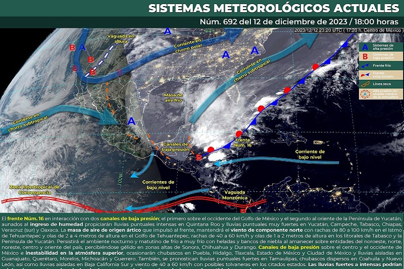 Frío en Michoacán