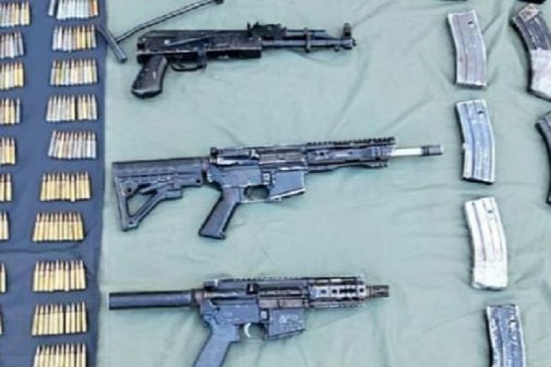 Múgica, Michoacán, Arsenal asegurado, SSP