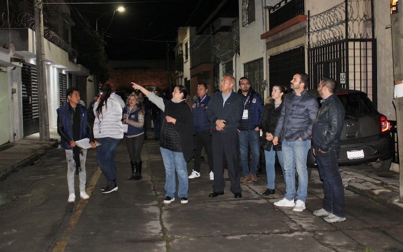 Operativo en bares de Morelia