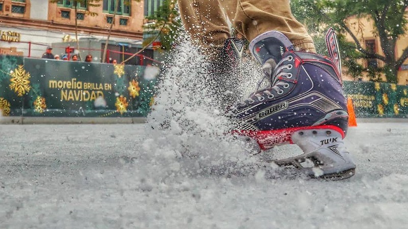 pista de hielo, Gobierno de Morelia, éxito