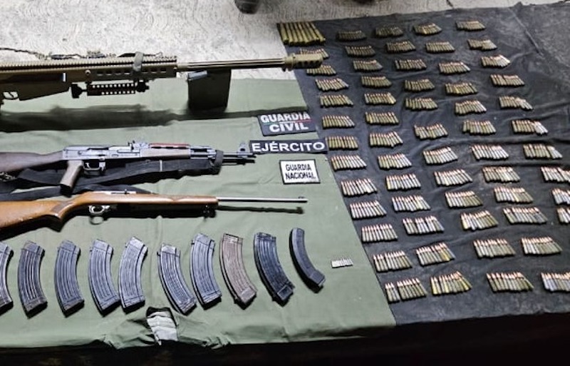 Armas aseguradas