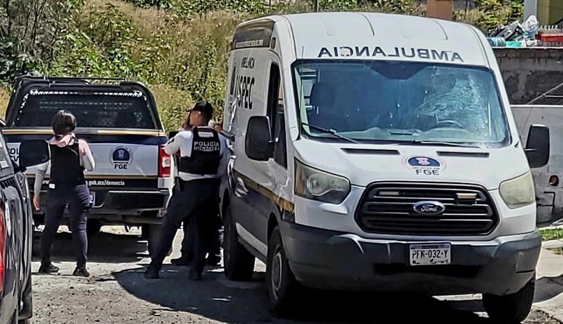 Delincuente abatido, Michoacán, Asalto