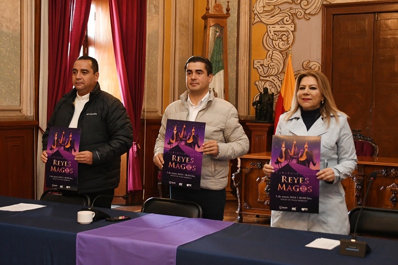 Reyes Magos 2024, Ayuntamiento de Morelia