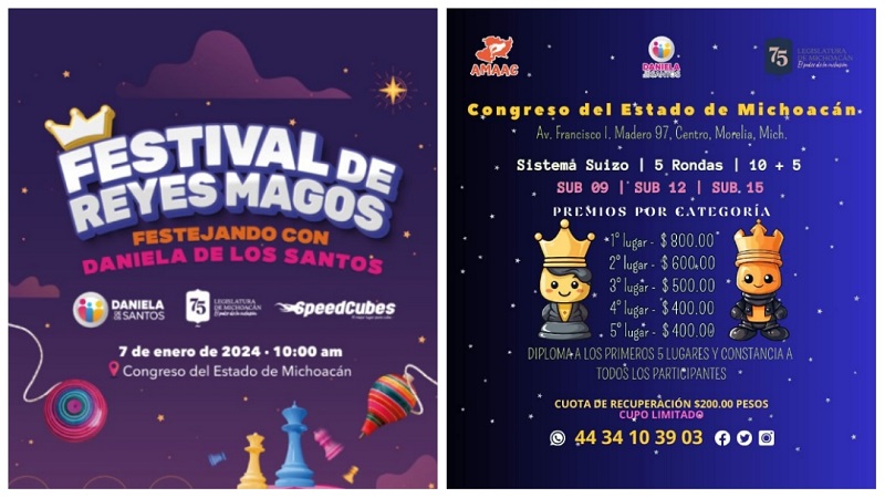 Festival de Reyes Magos en Morelia