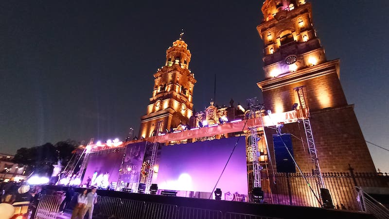 Catedral de Morelia, preparativos, Reyes Magos