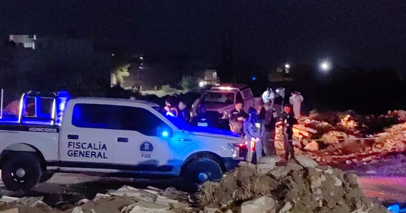 FGE Michoacán, escena del crimen