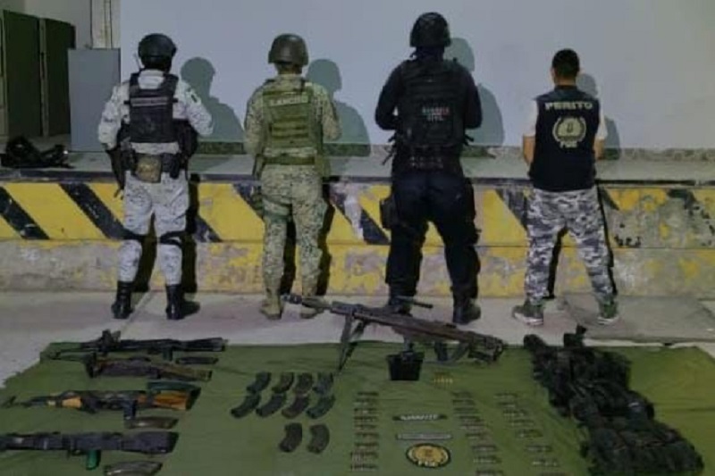 Aseguramiento de armamento de alto poder