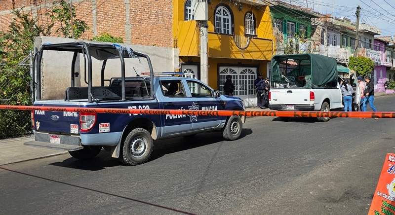Vendedor de fresas herido, Zamora, Michoacán