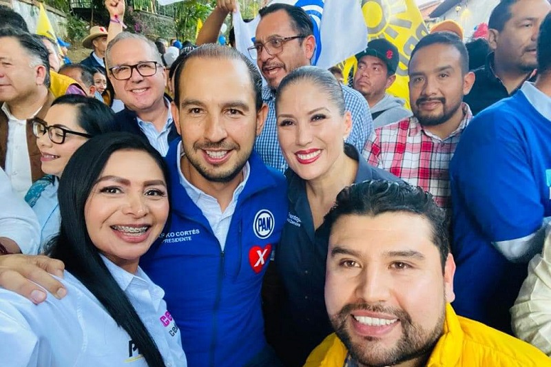 Araceli Saucedo, PRD, PAN, PRI, Michoacán