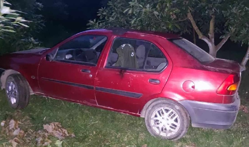 Vehículo abandonado, Arsenal, SSP, Zitácuaro, Michoacán