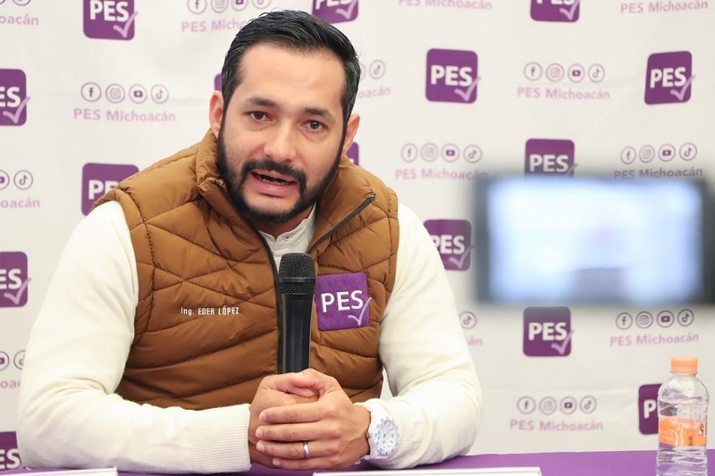 PES, Eder López, Michoacán