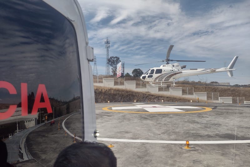 Ambulancia aérea