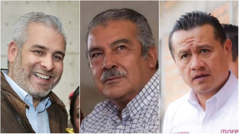 Los Suspirantes, Alfredo Ramírez Bedolla, Raúl Morón Orozco, Carlos Torres Piña