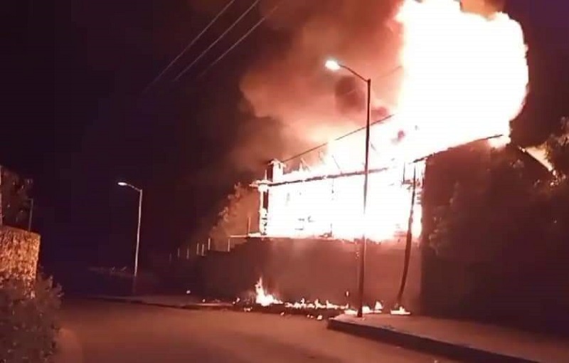 Incendio en Zitácuaro