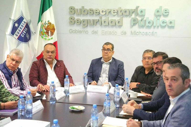 Mesa de Seguridad, Morelia, Segob