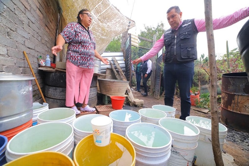 Juan Carlos Barragán, Morelia, Morena, Agua