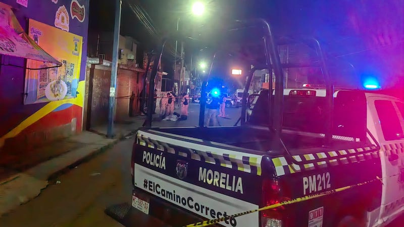 Hombre asesinado en Morelia