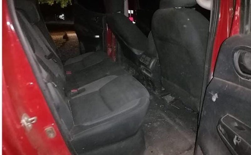 Balean camioneta