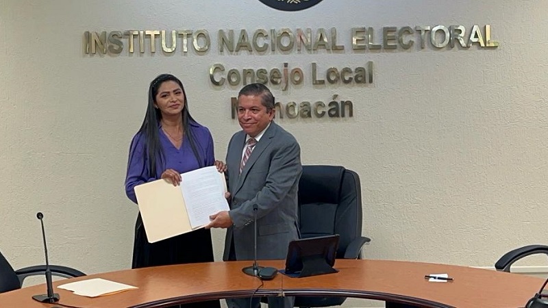 Araceli Saucedo, INE, Michoacán