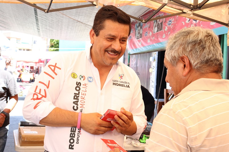 Roberto Carlos López, Fuerza y Corazón por Morelia
