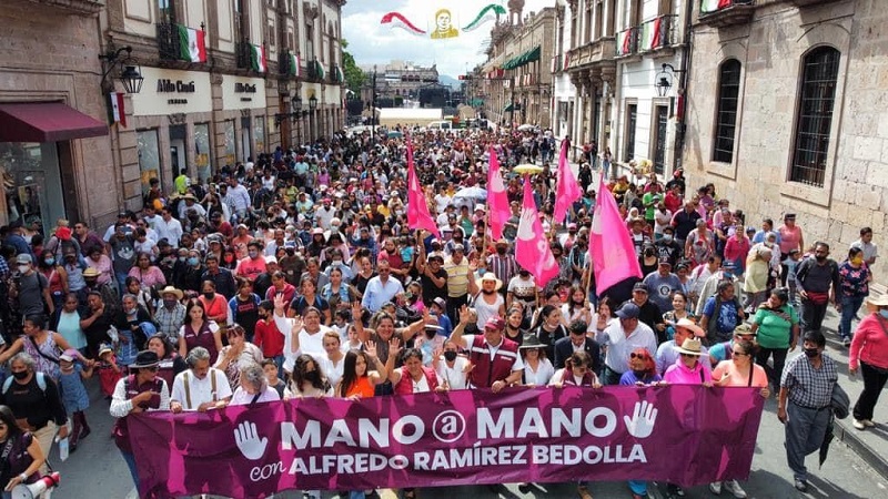 Morena, Mano a Mano, Torres Piña, Morelia