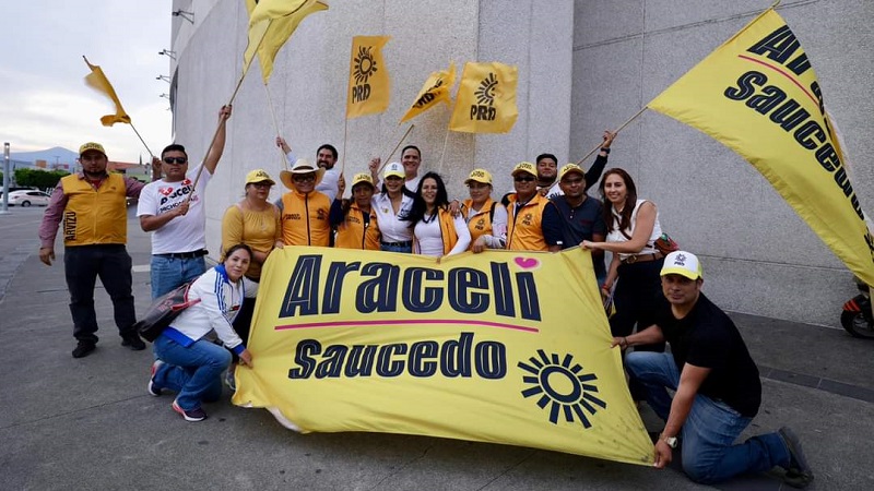 Fuerza y Corazón por México, Araceli Saucedo