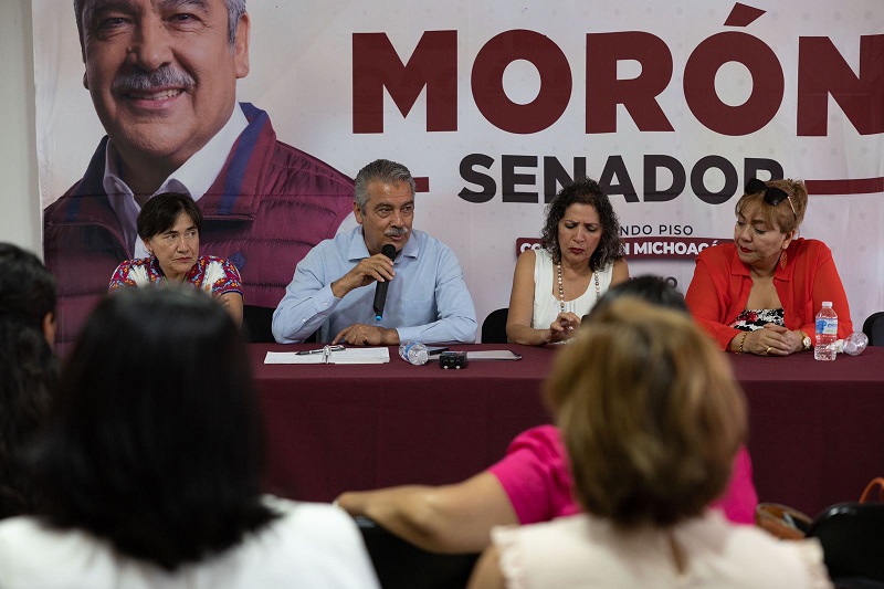 Michoacán, Raúl Morón, Morena