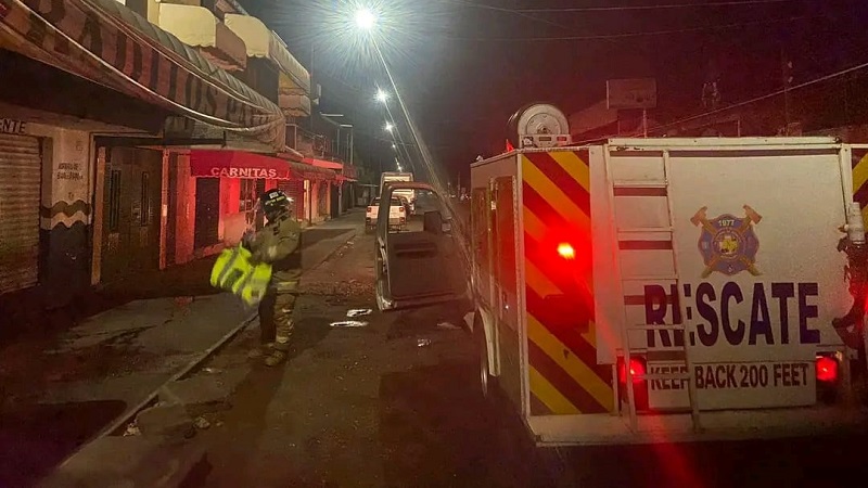 bombas molotov, Uruapan, Atentado