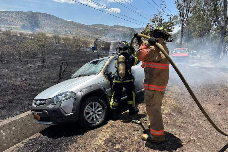 Incendio de pastizal