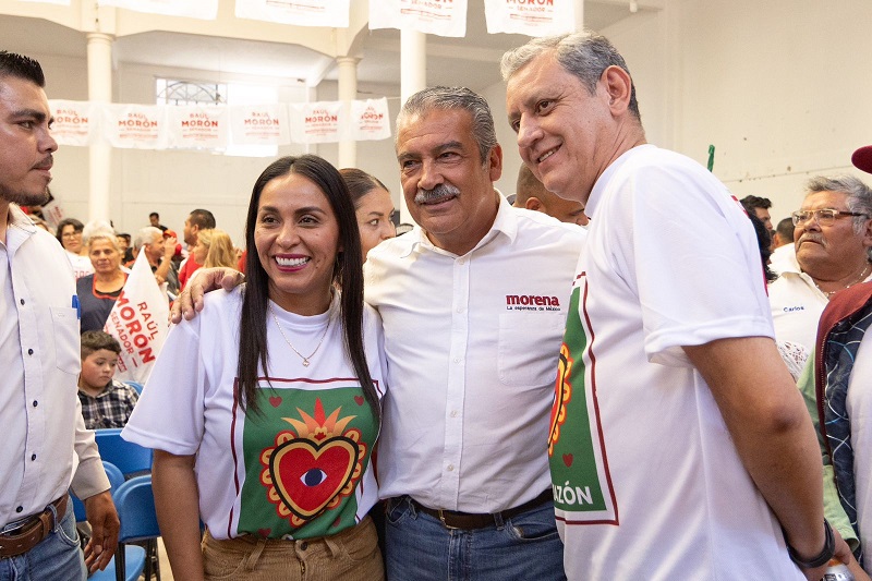 Michoacán, Raúl Morón, Morena, Claudia Sheinbaum