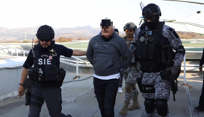 "El Camaleón", Detención, Pátzcuaro, CJNG